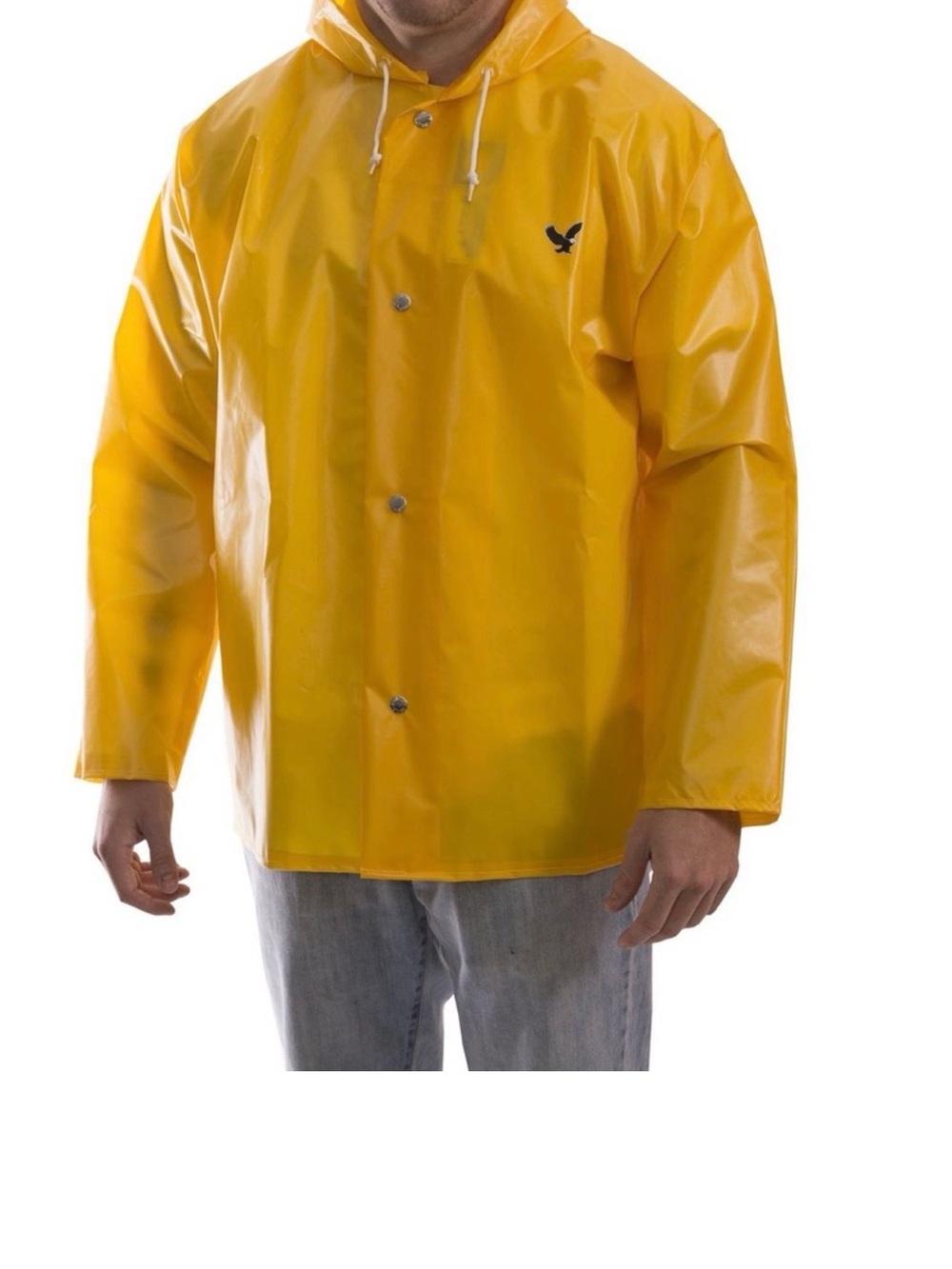 TINGLEY Rubberized waterproof vest (size M) with overalls